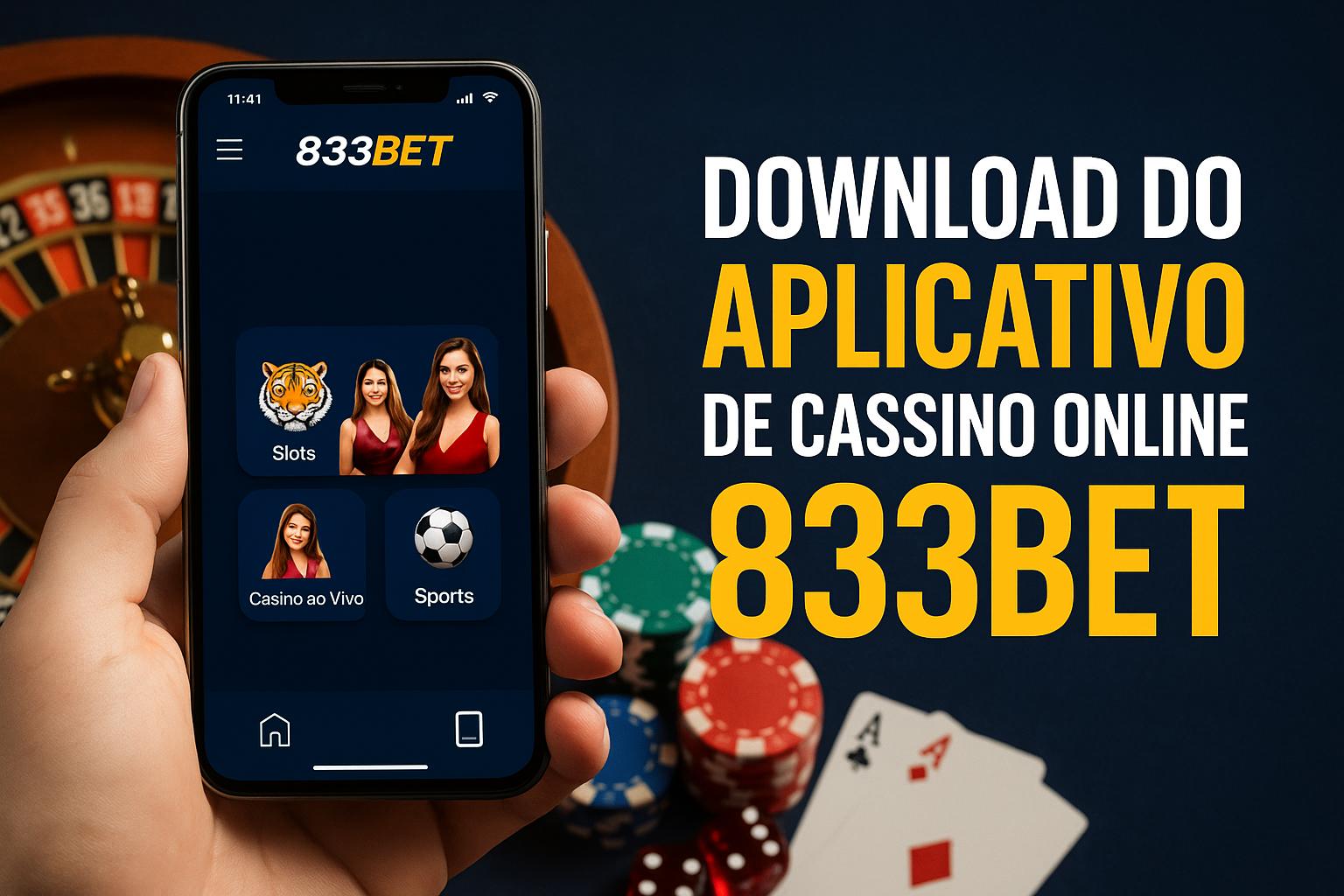 Baixar o 833BET Cassino App