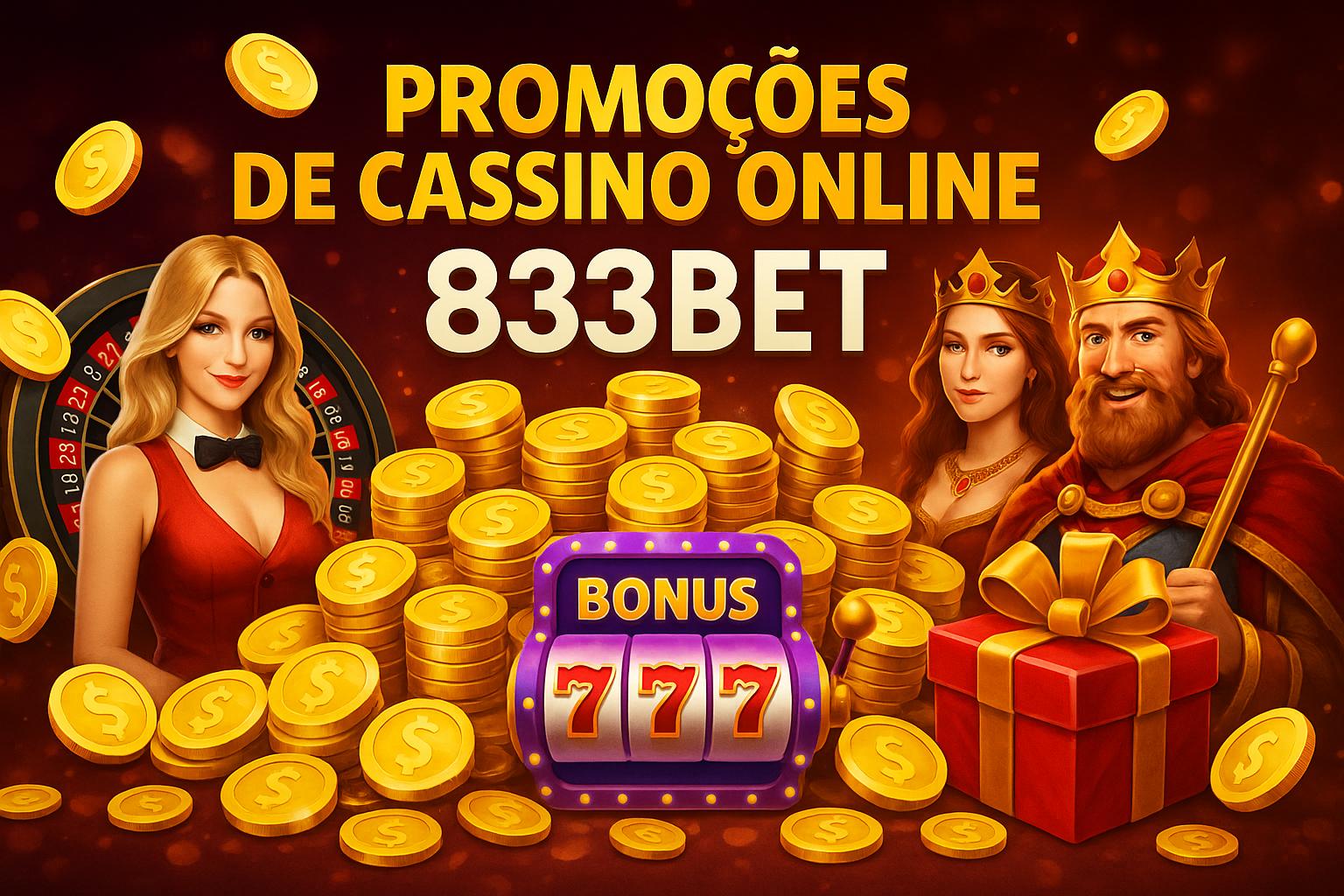 O bônus promocional 833BET é uma ótima maneira de começar sua aventura