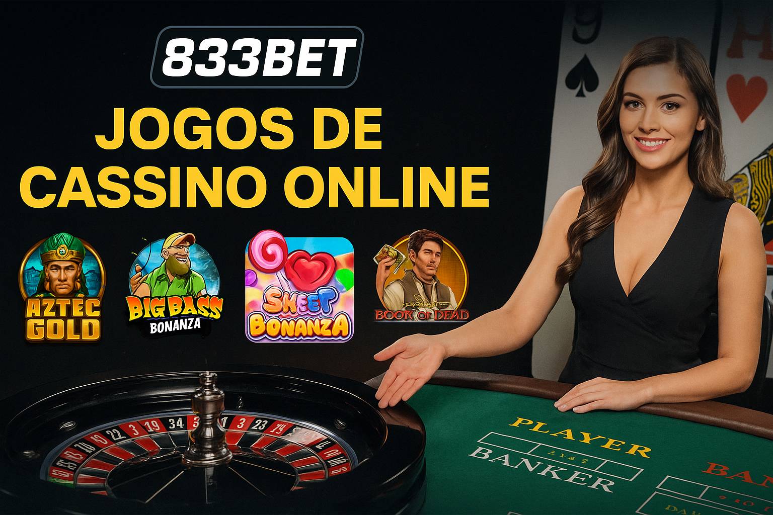 Jogos de cassino online 833BET