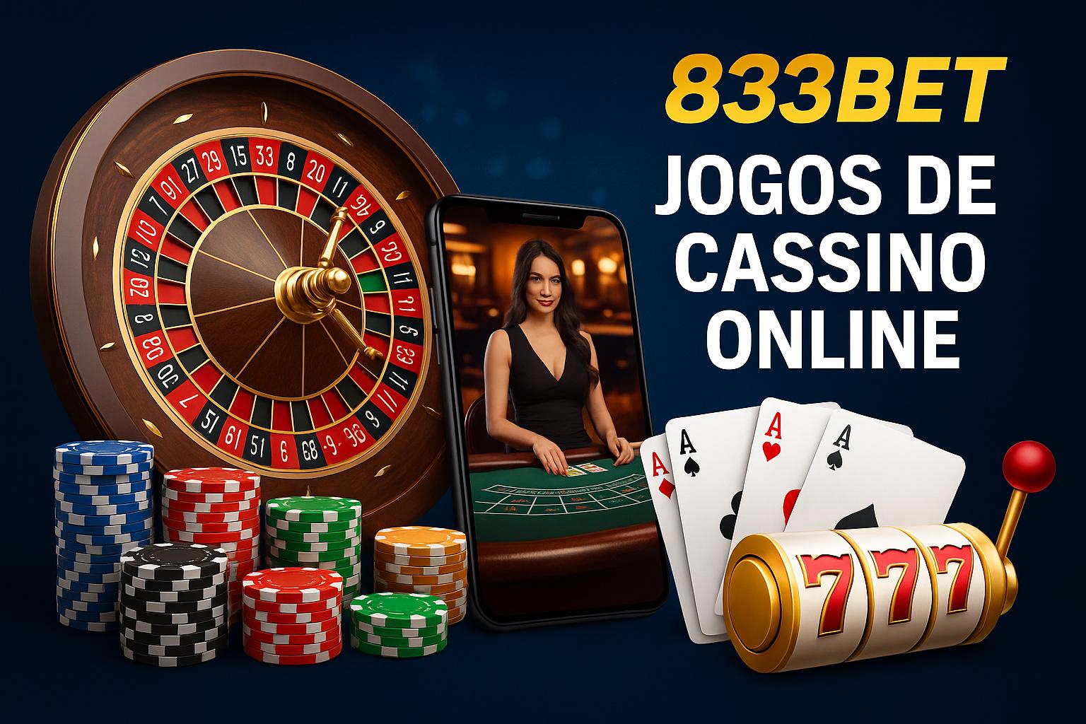 Jogos de cassino online inovadores e emocionantes na 833BET